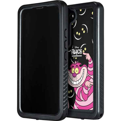 Disney Alice in Wonderland Cheshire Cat Galaxy S24 Plus Waterproof Case